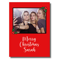 Photo Holly Card